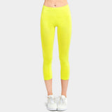 Ladies Solid Capri Leggings - Madeline Love - Flyclothing LLC
