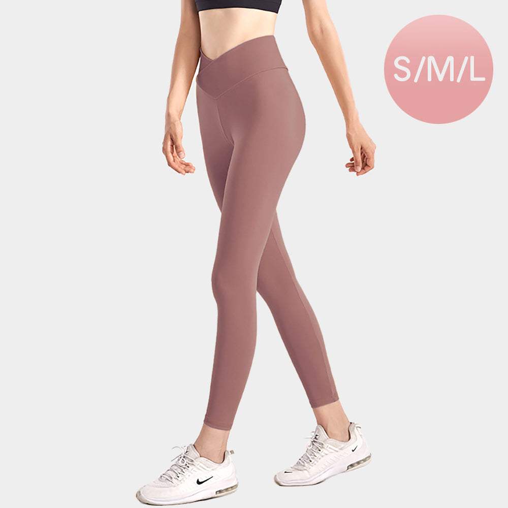 Solid Color High Rise Tights - Madeline Love - Flyclothing LLC