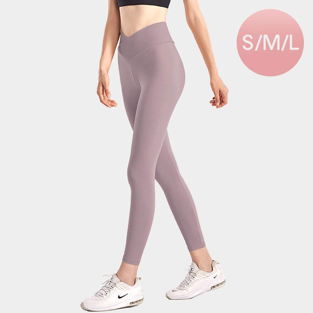 Solid Color High Rise Tights - Madeline Love - Flyclothing LLC
