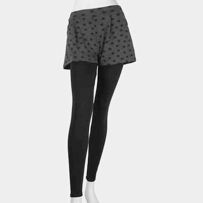 Star Short Ankle Heavy Leggings - Madeline Love - Flyclothing LLC