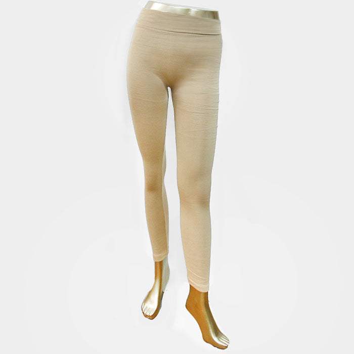 Fleece Lined Basic Winter Leggings - Madeline Love - Flyclothing LLC