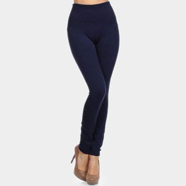 Full Length Seamless Fleece Leggings - Madeline Love - Flyclothing LLC