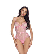 Roma Confidential LI1015 Peek-A-Boo Bliss Teddy - Roma Confidential - Flyclothing LLC