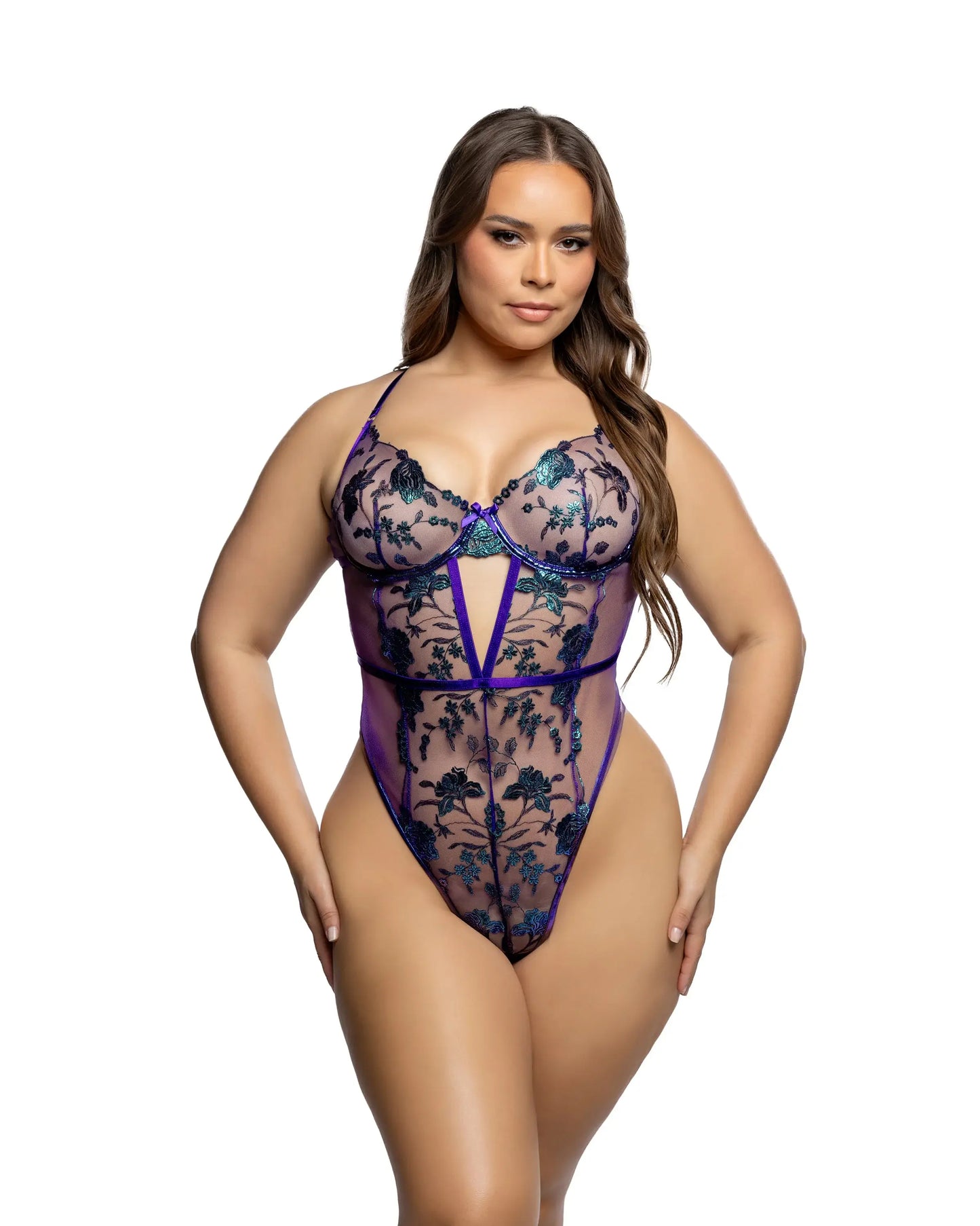 Roma Costume electric shimmer teddy - Roma Costume - Flyclothing LLC