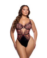 Roma Costume Botanique Teddy LI1107 in Wine/Black;Roma Costume Botanique Teddy LI1107 in Wine/Black;Roma Costume Botanique Teddy LI1107 in Wine/Black;Roma Costume Botanique Teddy LI1107 in Wine/Black back view;Roma Costume Botanique Teddy LI1107 in Wine/Black;Roma Costume Botanique Teddy LI1107 in Wine/Black back view