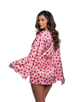 Roma Costume Cupid Heart Robe LI1134 in Pink/Red;Roma Costume Cupid Heart Robe LI1134 in Pink/Red;Roma Costume Cupid Heart Robe LI1134 in Pink/Red back view;Roma Costume Cupid Heart Robe LI1134 in Pink/Red;Roma Costume Cupid Heart Robe LI1134 in Pink/Red back view
