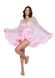 Roma Confidential LI531 Hollywood Glam Luxury Mini Robe - Roma Confidential - Flyclothing LLC