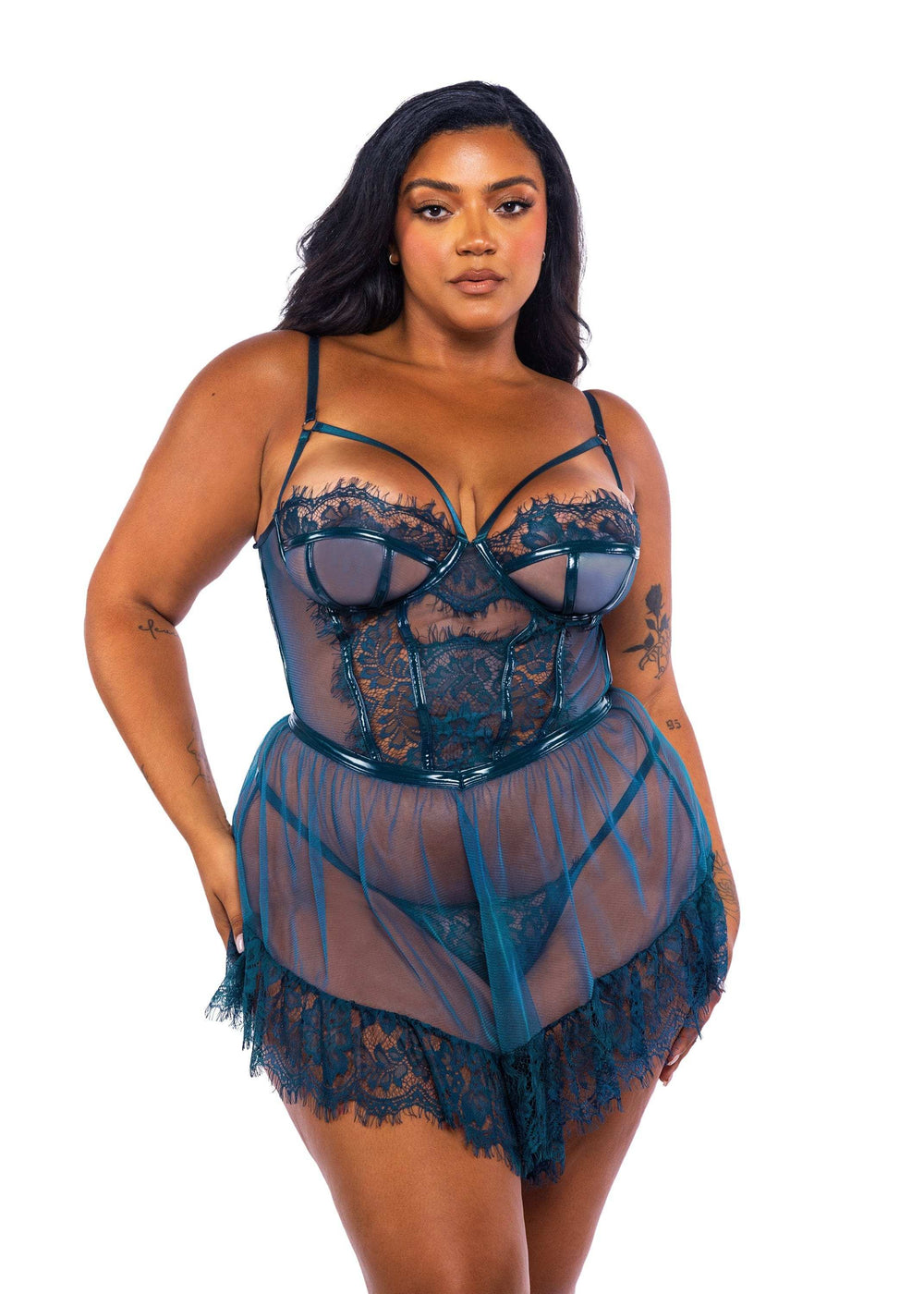 Roma Costume Eden Babydoll 2-Piece Set - Roma Costume - Flyclothing LLC