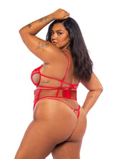 Roma Costume Baroque Heart 3-Piece Waspie Set - Roma Costume - Flyclothing LLC