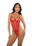 Roma Costume Baroque Heart Crotchless Teddy - Roma Costume - Flyclothing LLC