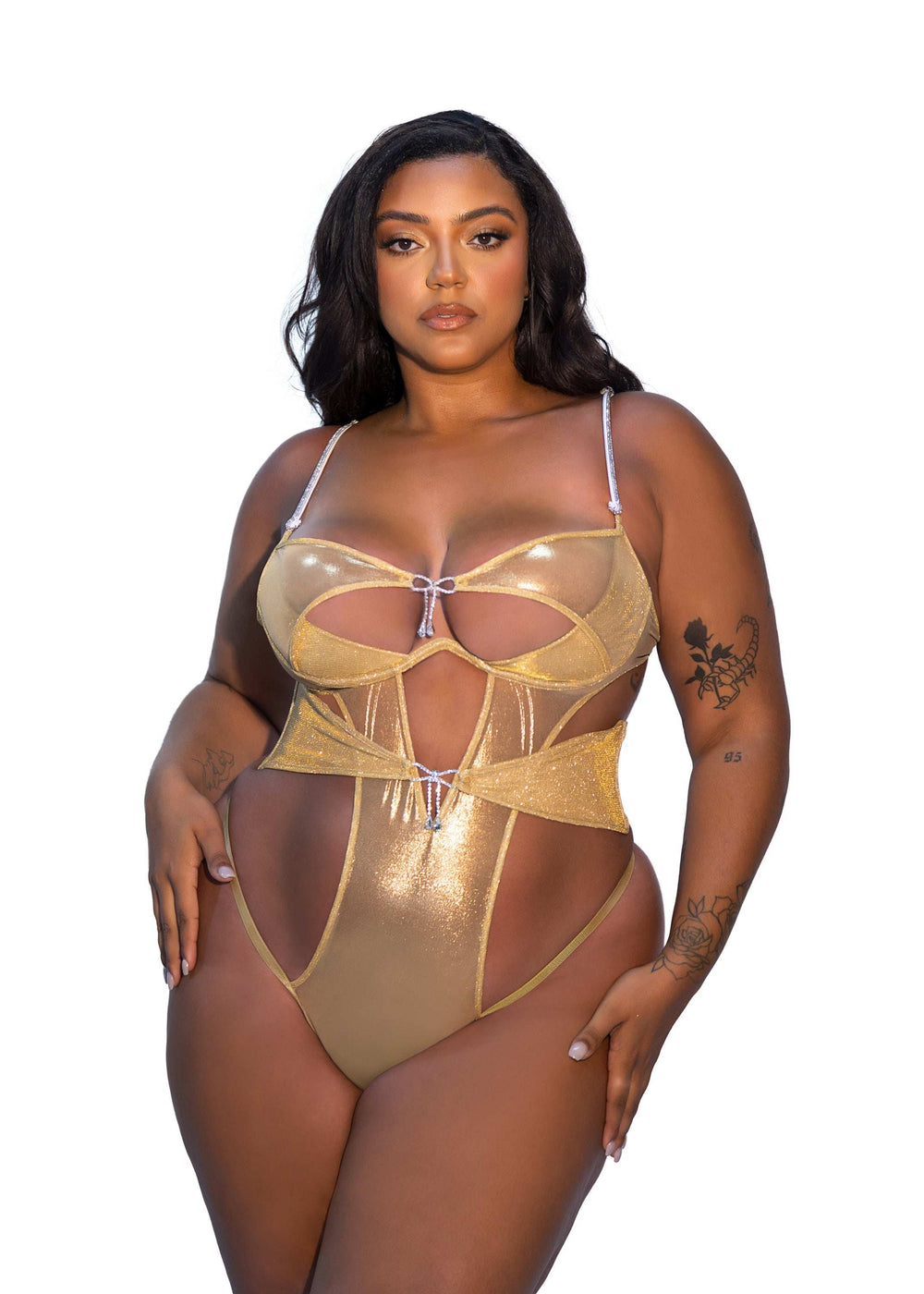Roma Costume Gilded Beauty Teddy - Roma Costume - Flyclothing LLC