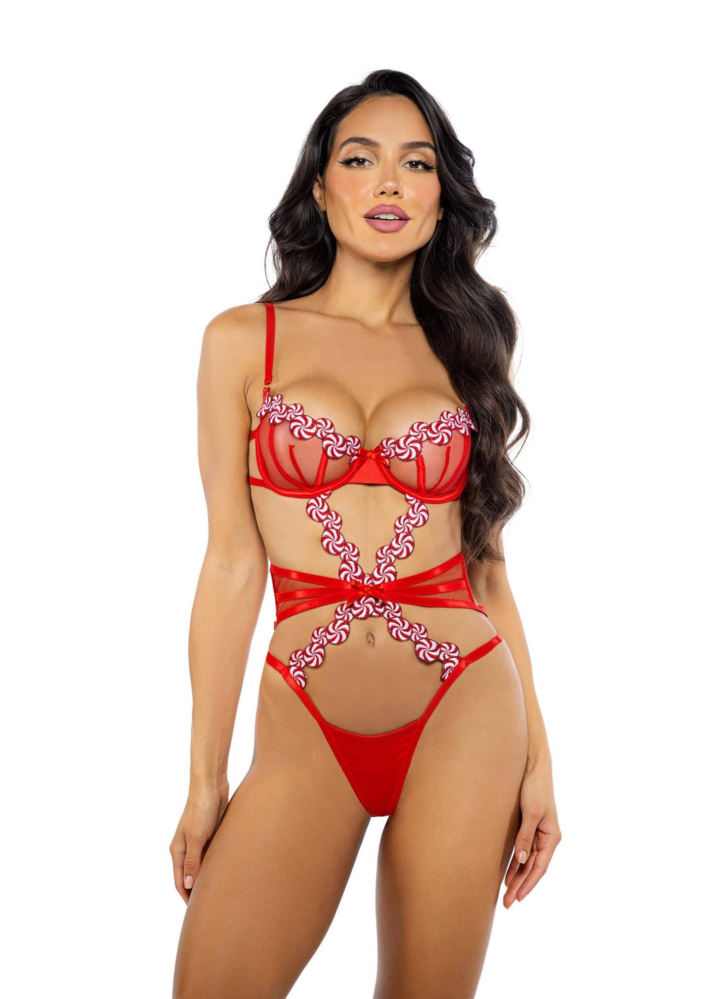 Roma Costume Peppermint Kiss Teddy - Roma Costume - Flyclothing LLC