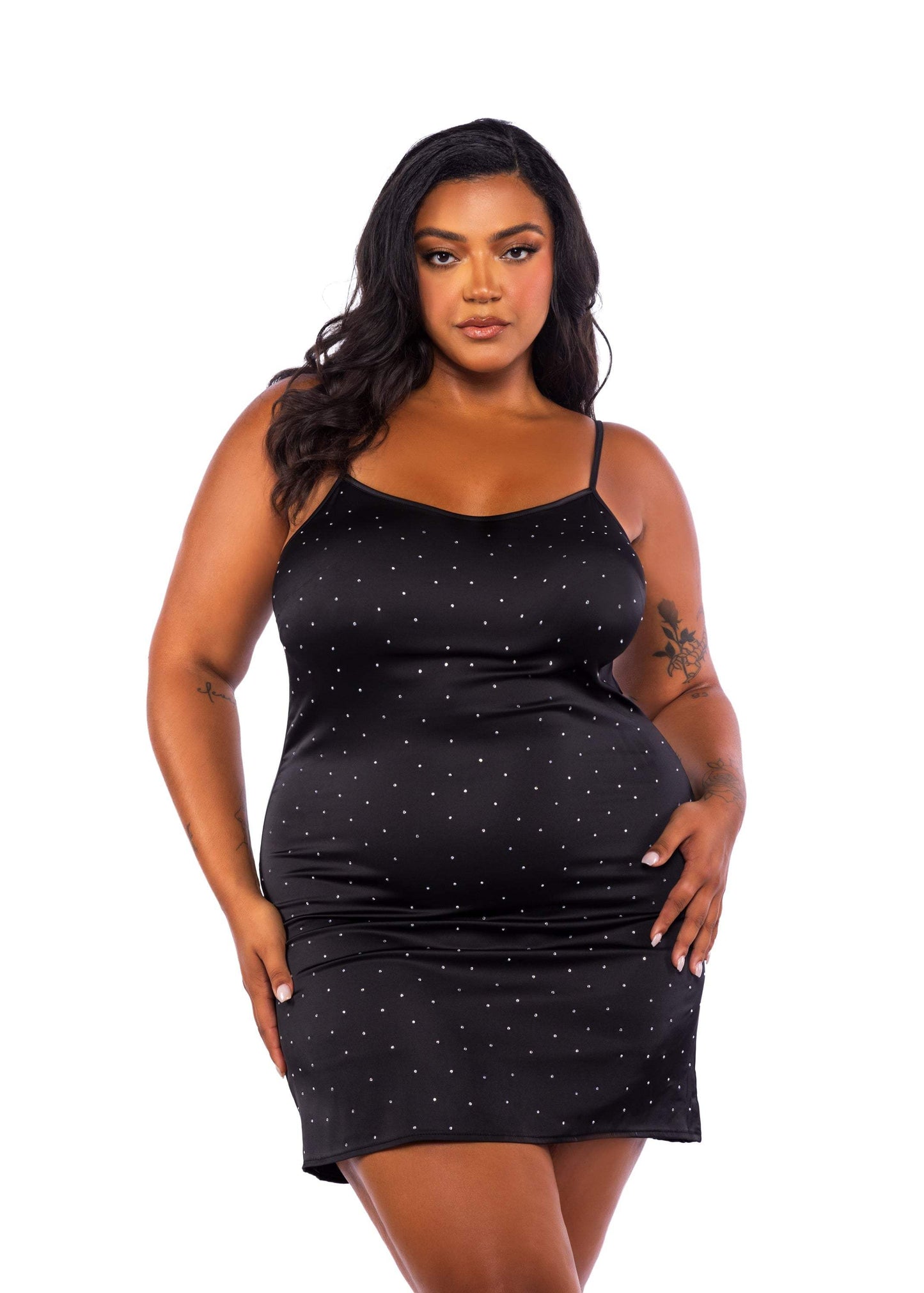 Roma Costume Twinkle Diamante Chemise - Roma Costume - Flyclothing LLC