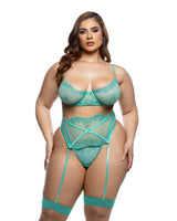Roma Confidential LI789 Butterfly Bliss 3pc Set Lingerie - Roma Costume - Flyclothing LLC