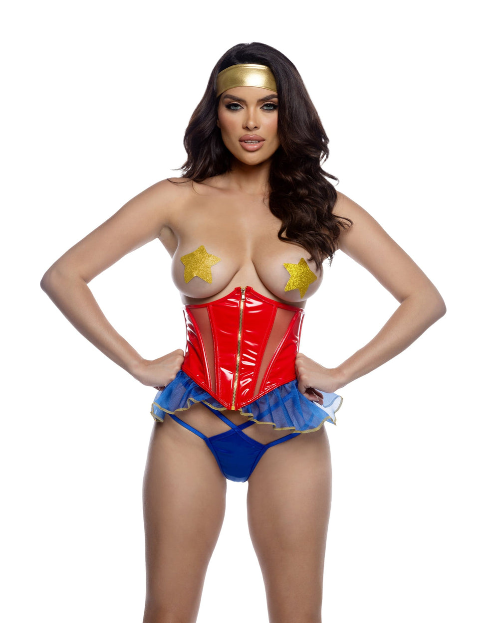 Roma Confidential LI811 Smoldering Wonder 5pc Set Lingerie - Roma Confidential