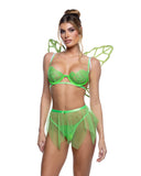 Roma Confidential LI815 Happy Thoughts Pixie 3pc Set Lingerie - Roma Confidential