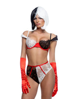 Roma Confidential LI816 Fashion Icon Flirt 2pc Set Lingerie - Roma Costume - Flyclothing LLC