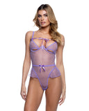 Roma Confidential LI827 Lilac Lust Teddy Lingerie - Roma Confidential