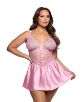 Roma Costume Paradise Dream Babydoll 2 Piece Set LI838