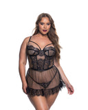 Roma Confidential LI839 Eden Babydoll 2-Piece Set - Roma Confidential - Flyclothing LLC