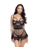 Roma Confidential LI839 Eden Babydoll 2-Piece Set - Roma Confidential - Flyclothing LLC