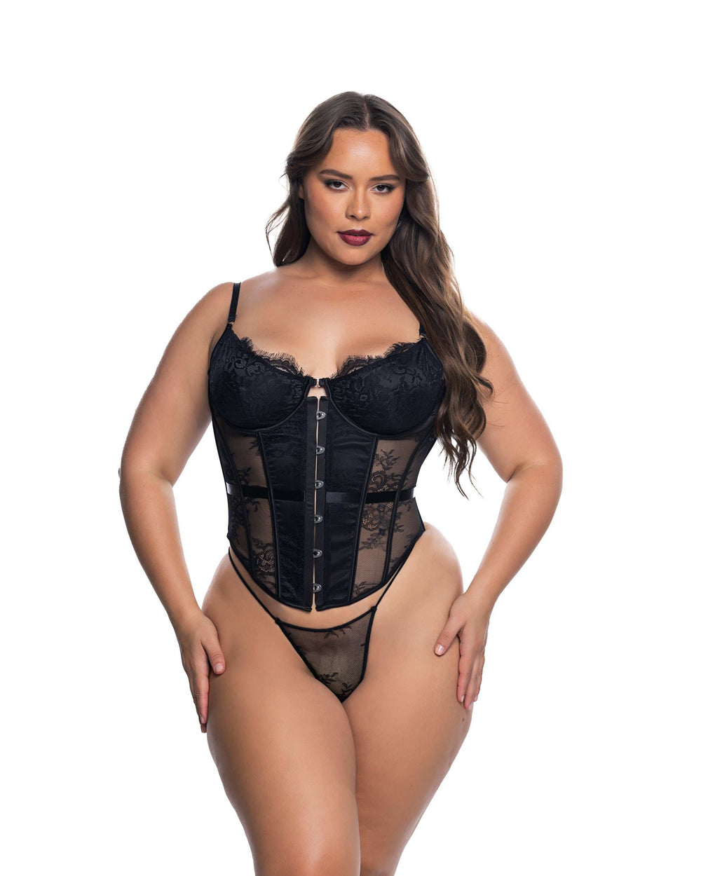 Roma Confidential LI853 Essentials Lace Corset - Roma Confidential - Flyclothing LLC
