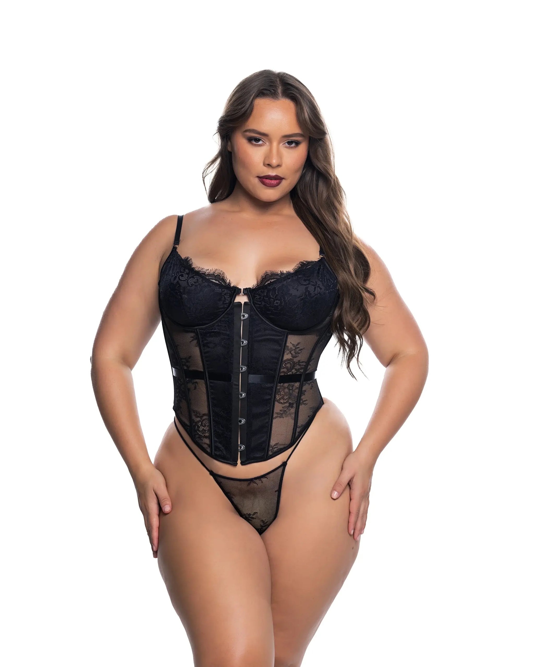 Roma Costume Essentials Lace Corset - Roma Costume - Flyclothing LLC
