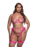 Roma Confidential LI855 Queen Of Hearts 3-Piece Garter Set - Roma Confidential - Flyclothing LLC