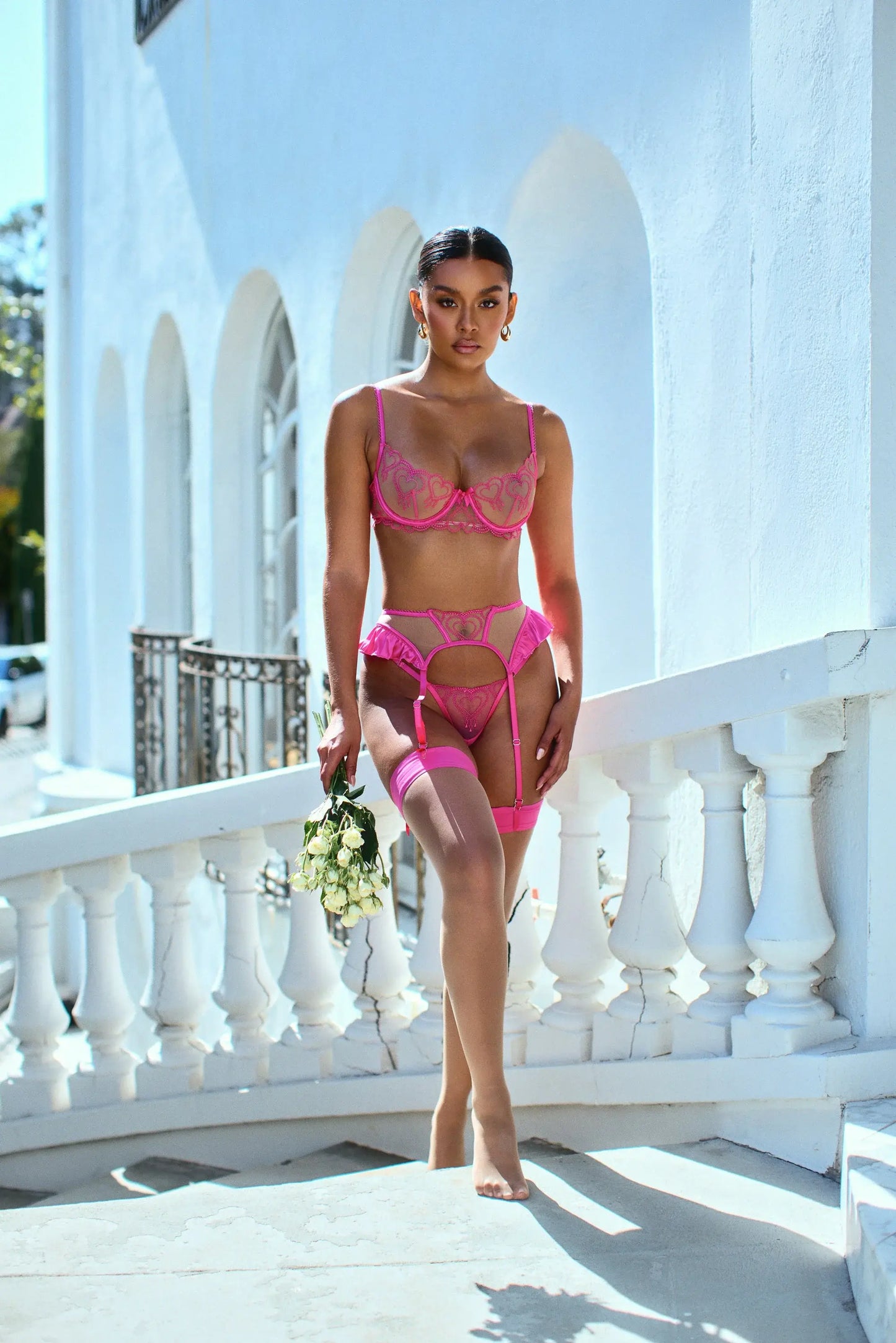 Roma Costume Queen Of Hearts 3-Piece Garter Set - Roma Costume - Flyclothing LLC