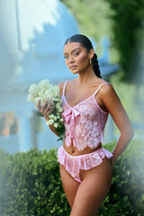 Roma Costume Lace Essentials Cami 2-Piece Set - Roma Costume - Flyclothing LLC