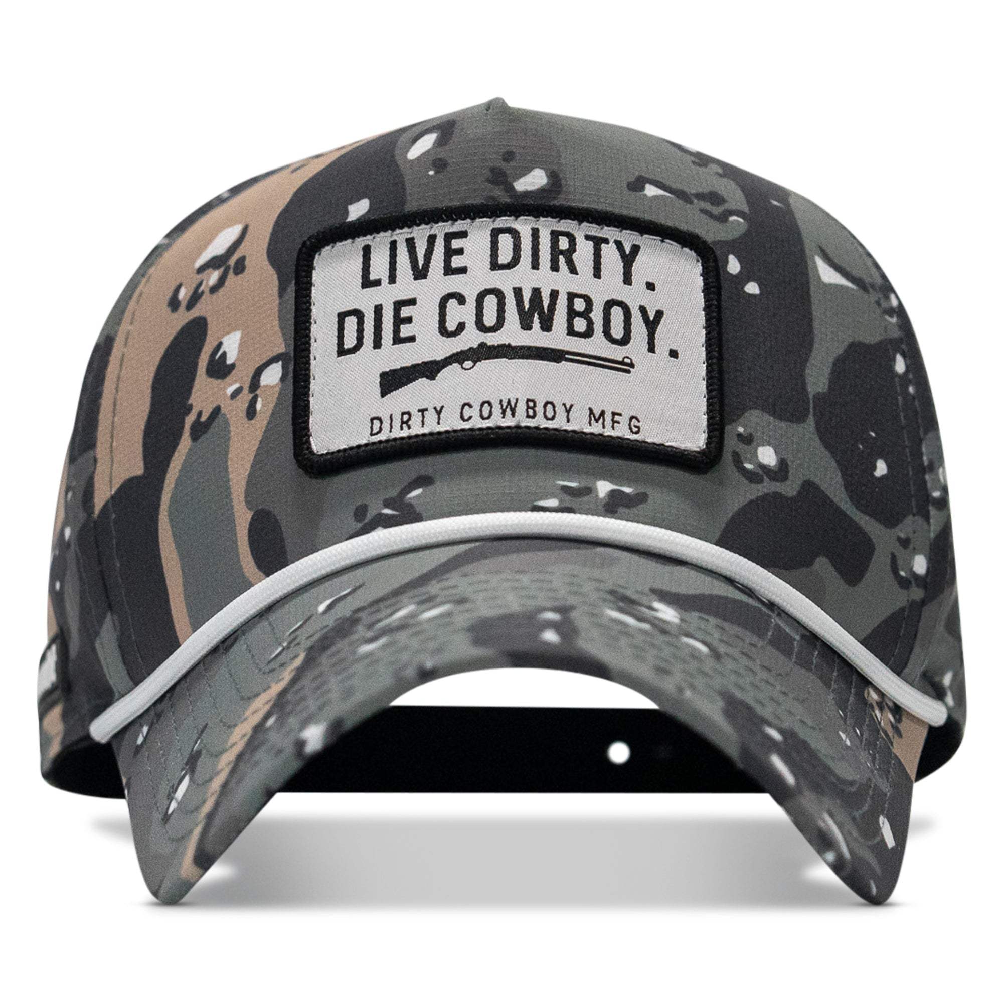 Live Dirty. Die Cowboy. Patch Weekender Snapback - DIRTY COWBOY USA - Flyclothing LLC