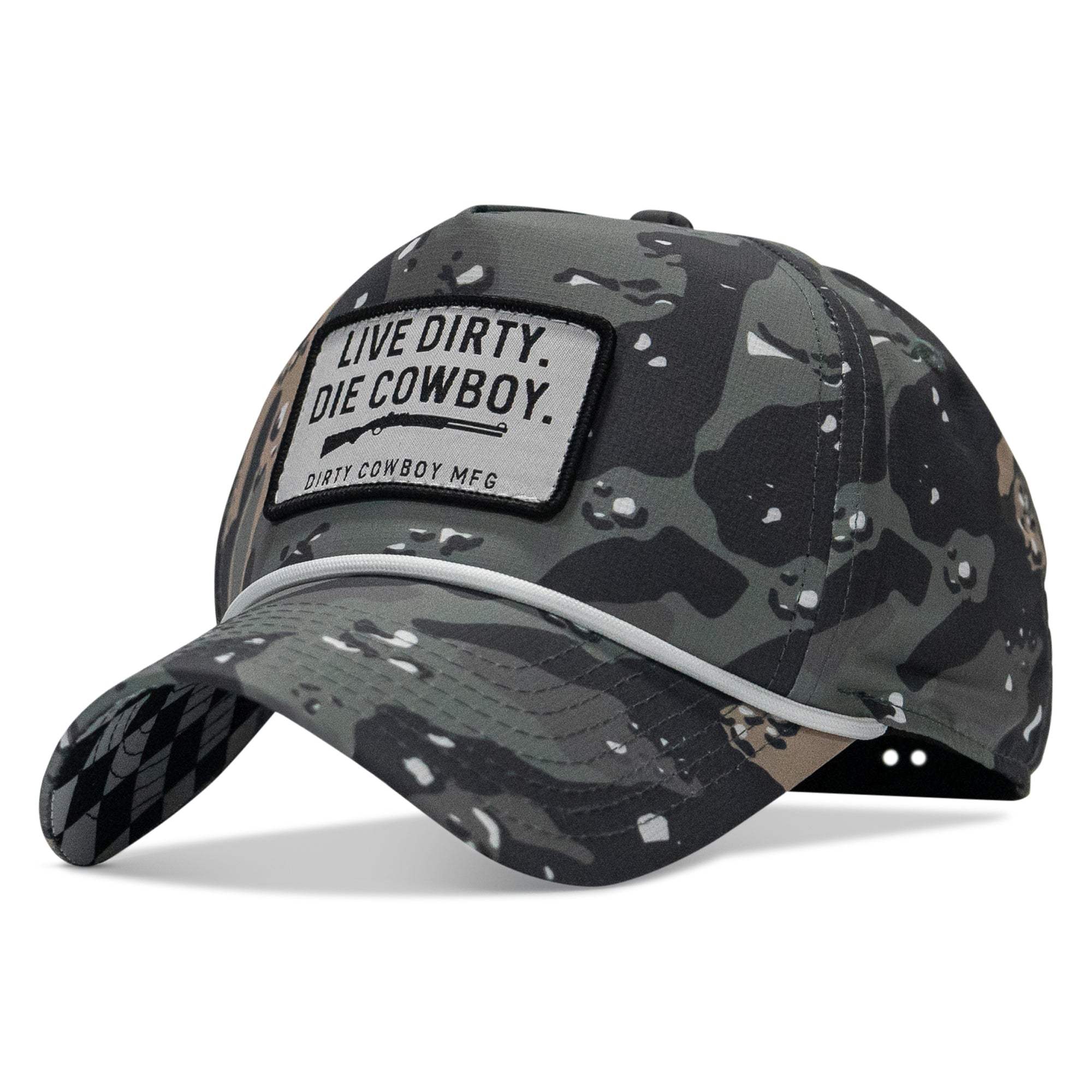 Live Dirty. Die Cowboy. Patch Weekender Snapback - DIRTY COWBOY USA - Flyclothing LLC
