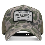 Live Dirty. Die Cowboy. SnapBack Hat - DIRTY COWBOY USA - Flyclothing LLC