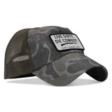 Live Dirty. Die Cowboy Patch Tactical Ripstop Mesh Snapback Hat - DIRTY COWBOY USA - Flyclothing LLC