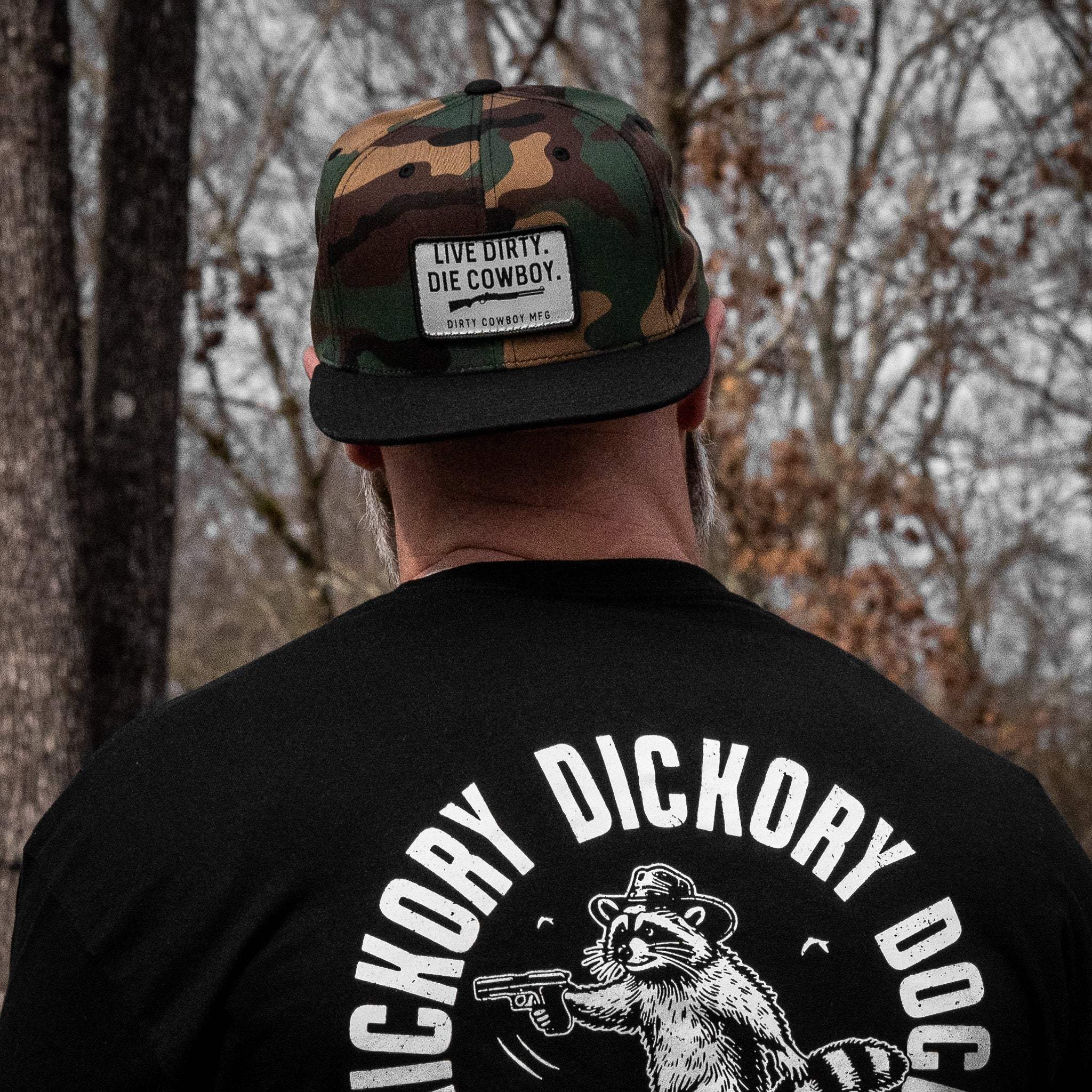 Live Dirty. Die Cowboy. Flatbill SnapBack - DIRTY COWBOY USA - Flyclothing LLC
