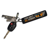 Live Dirty. Die Cowboy. Flight Keychain - DIRTY COWBOY USA - Flyclothing LLC