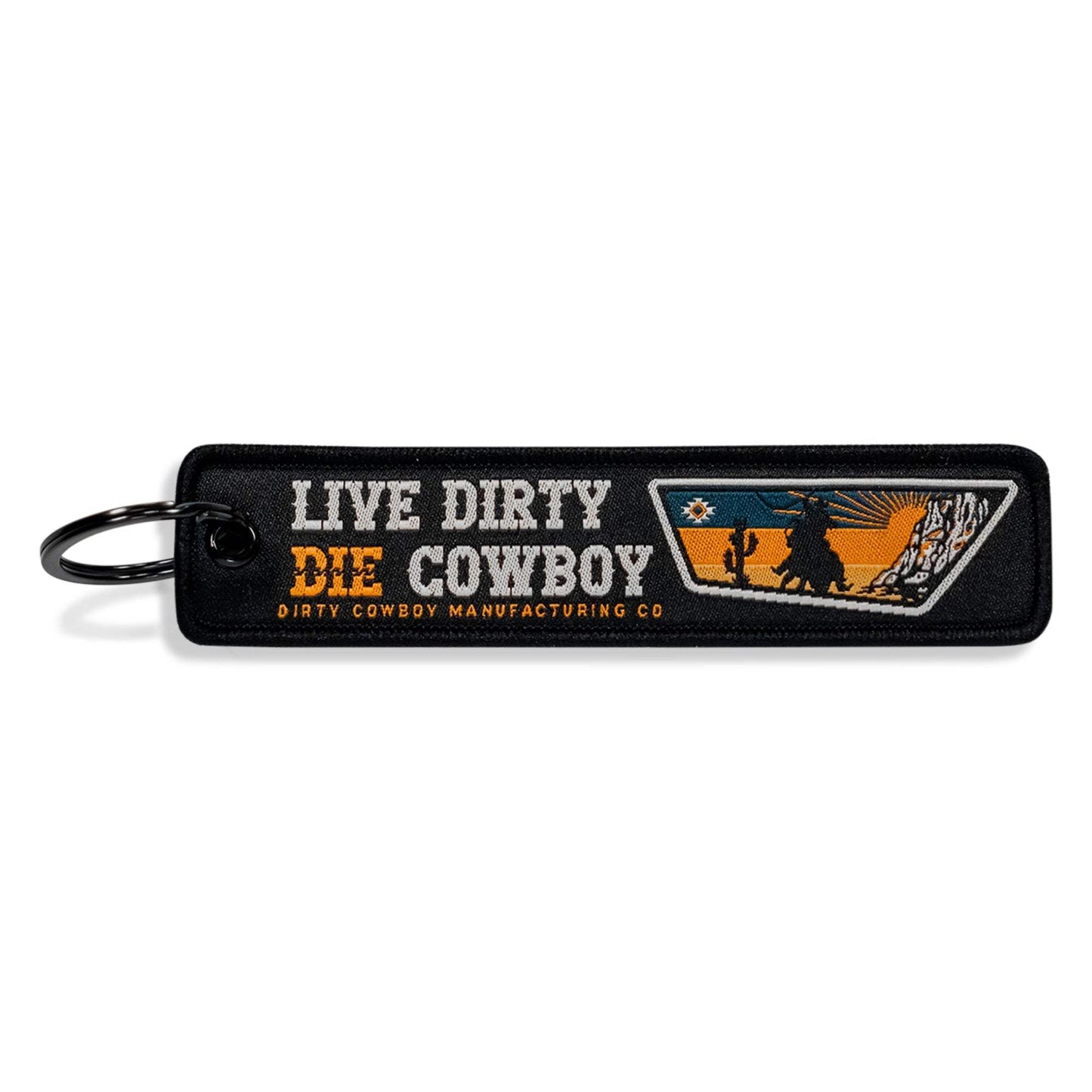 Live Dirty. Die Cowboy. Flight Keychain - DIRTY COWBOY USA - Flyclothing LLC