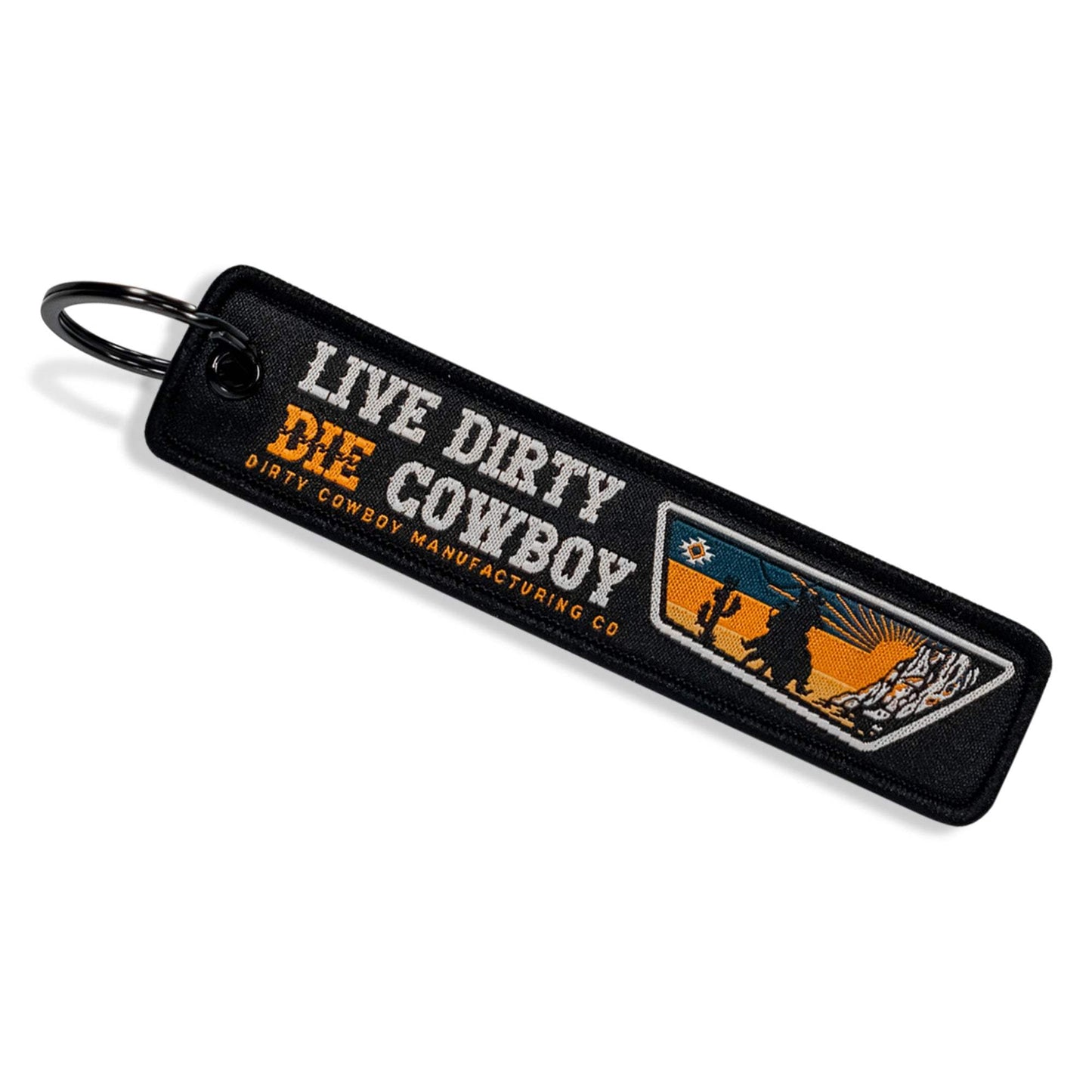 Live Dirty. Die Cowboy. Flight Keychain - DIRTY COWBOY USA - Flyclothing LLC