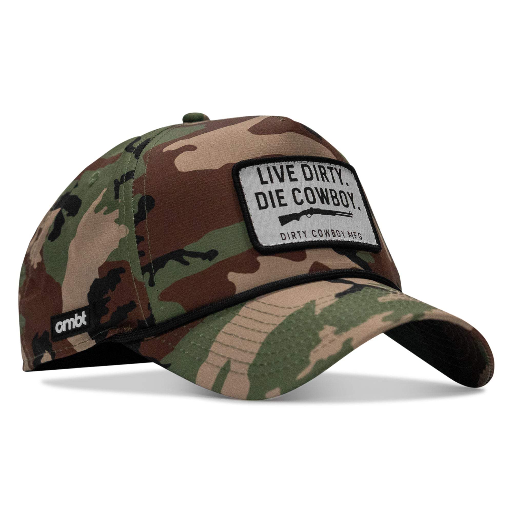 Live Dirty. Die Cowboy. Patch Weekender Snapback - DIRTY COWBOY USA - Flyclothing LLC