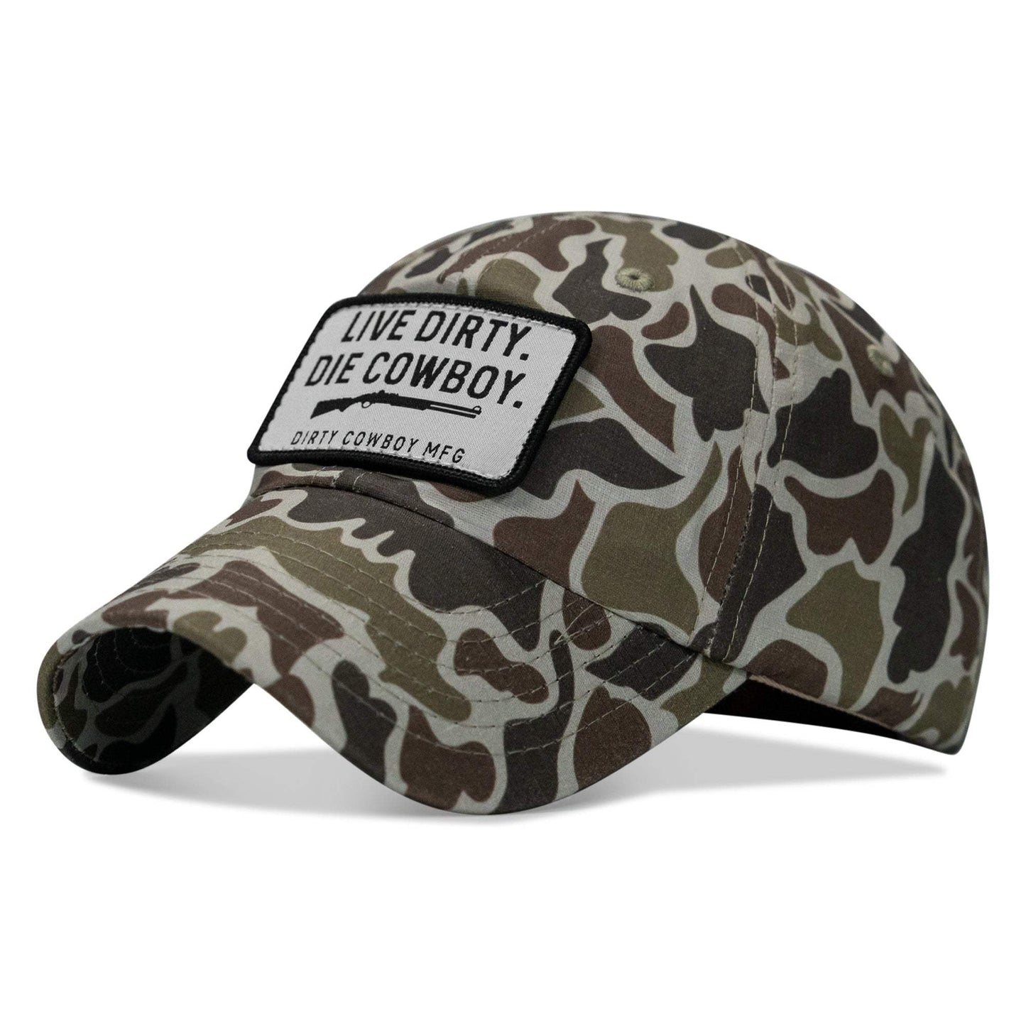 Live Dirty. Die Cowboy Patch Ripstop Hat - DIRTY COWBOY USA - Flyclothing LLC