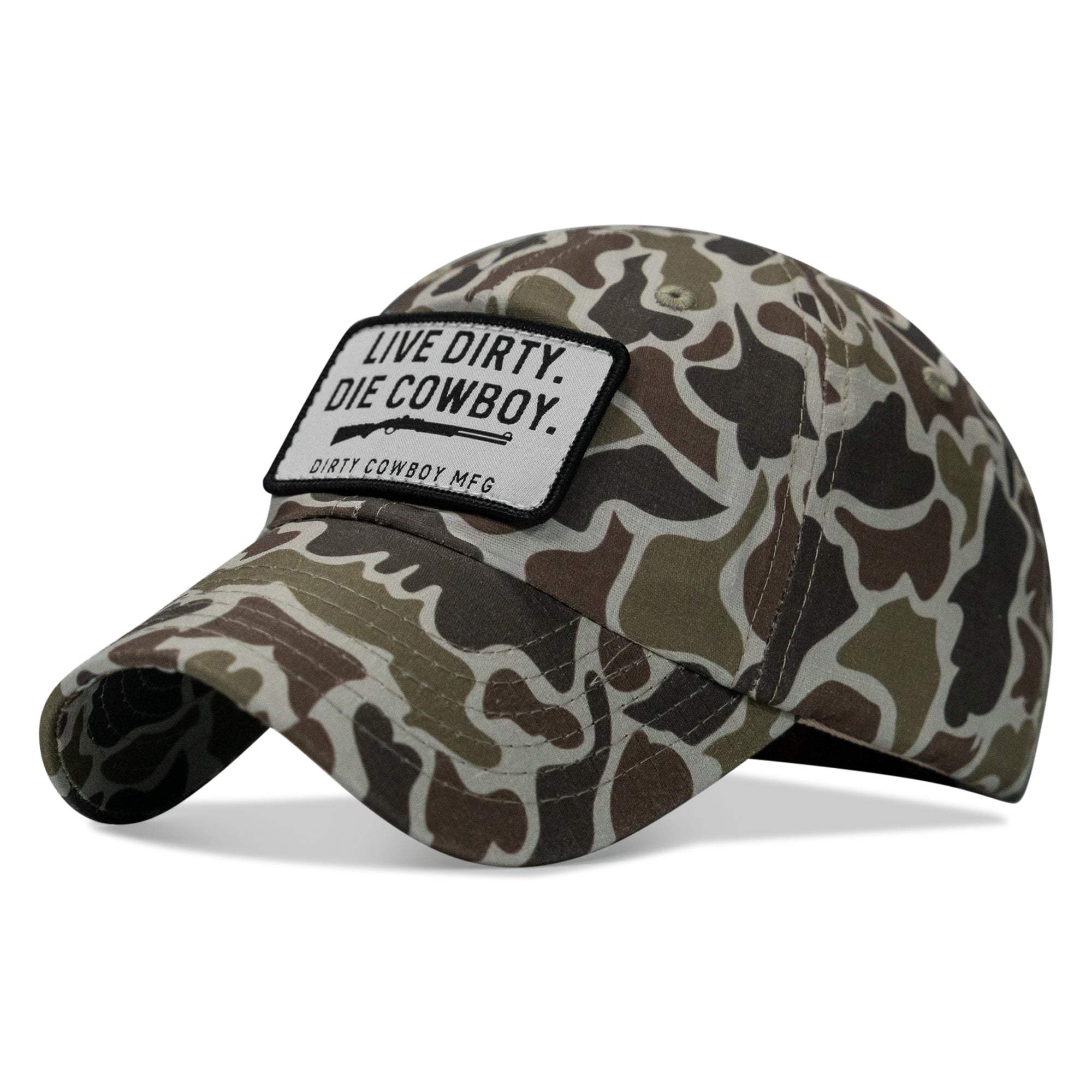 Live Dirty. Die Cowboy Patch Ripstop Hat - DIRTY COWBOY USA - Flyclothing LLC