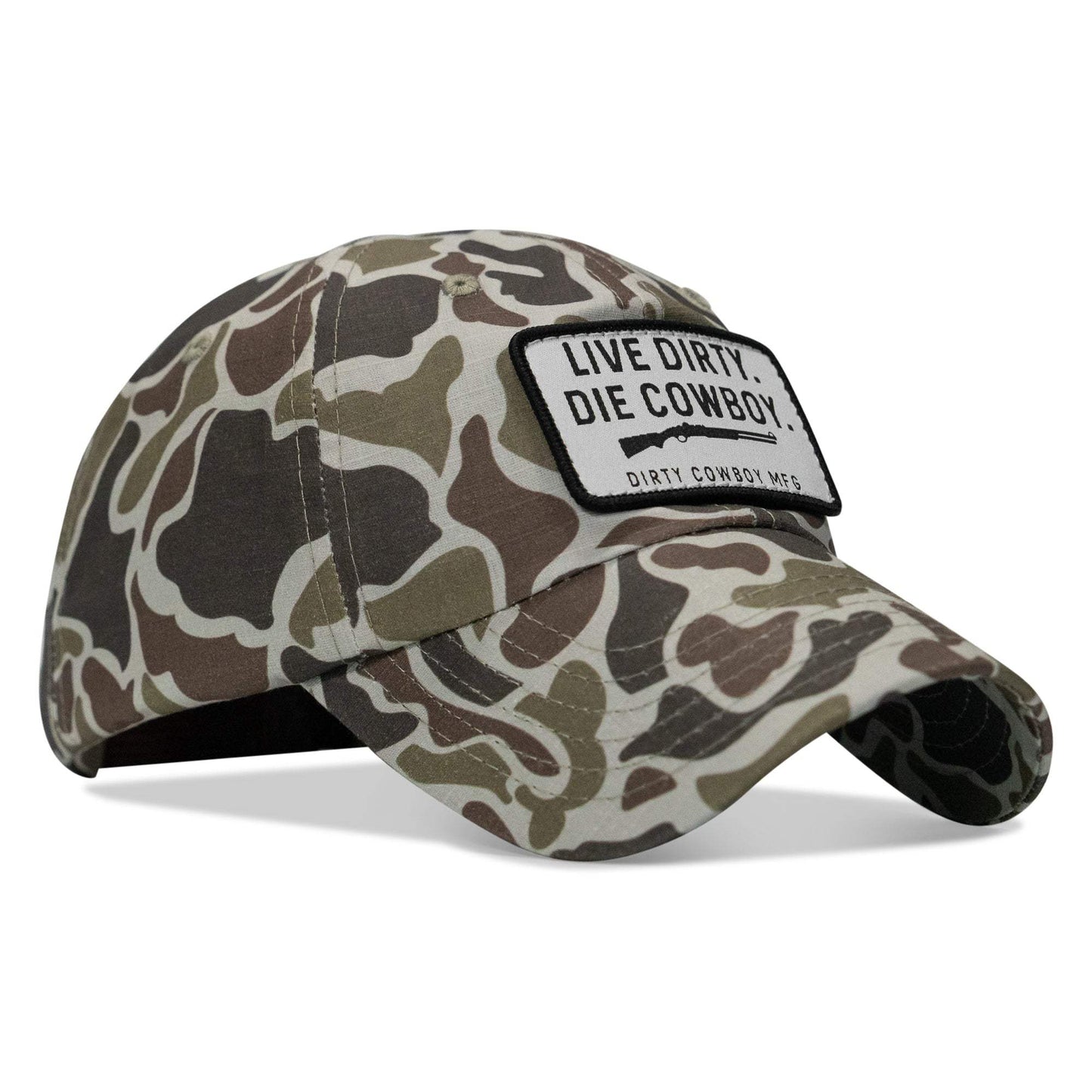 Live Dirty. Die Cowboy Patch Ripstop Hat - DIRTY COWBOY USA - Flyclothing LLC
