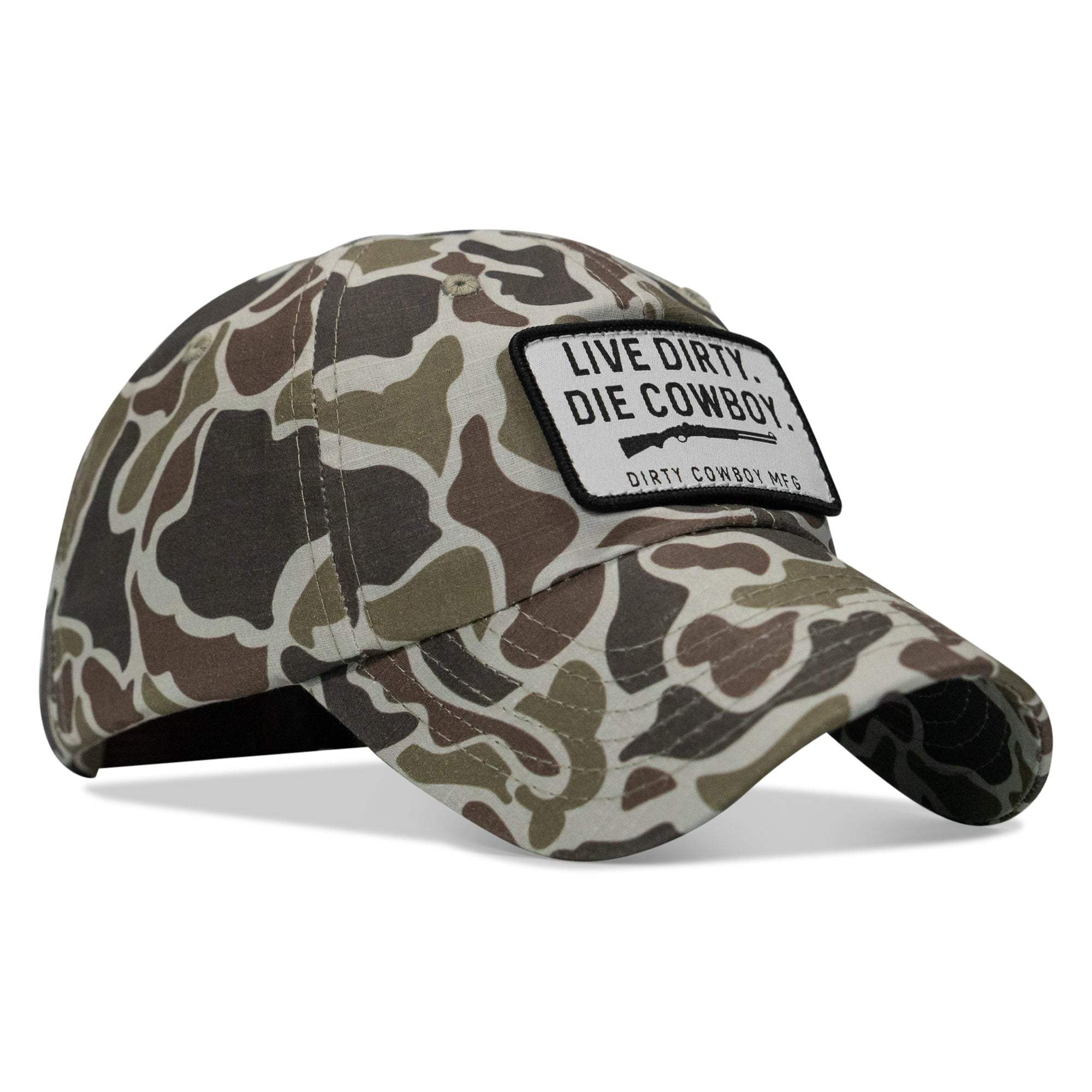 Live Dirty. Die Cowboy Patch Ripstop Hat - DIRTY COWBOY USA - Flyclothing LLC