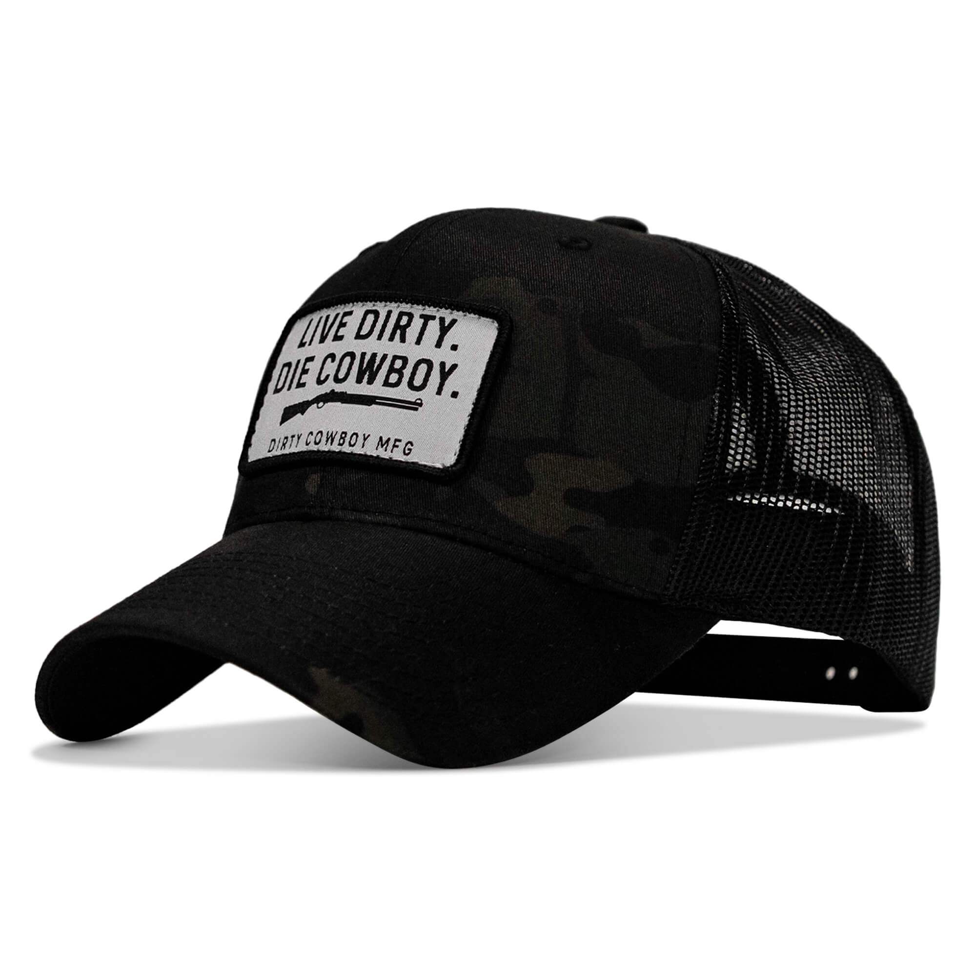 Live Dirty. Die Cowboy. SnapBack Hat - DIRTY COWBOY USA - Flyclothing LLC