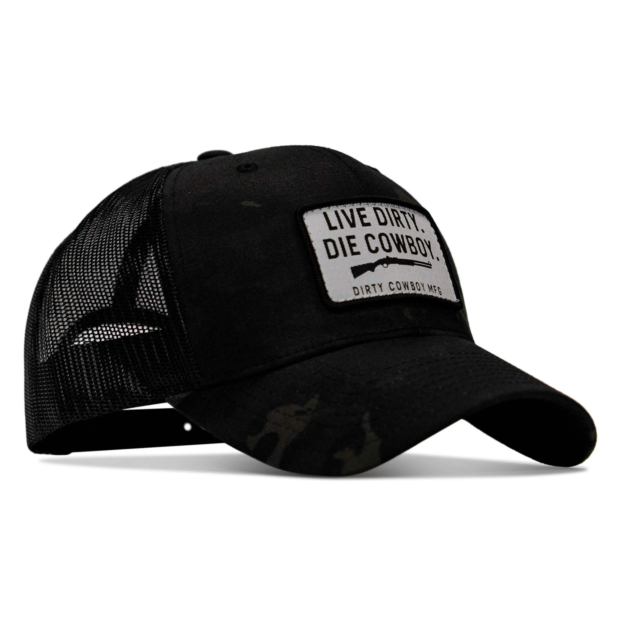 Live Dirty. Die Cowboy. SnapBack Hat - DIRTY COWBOY USA - Flyclothing LLC