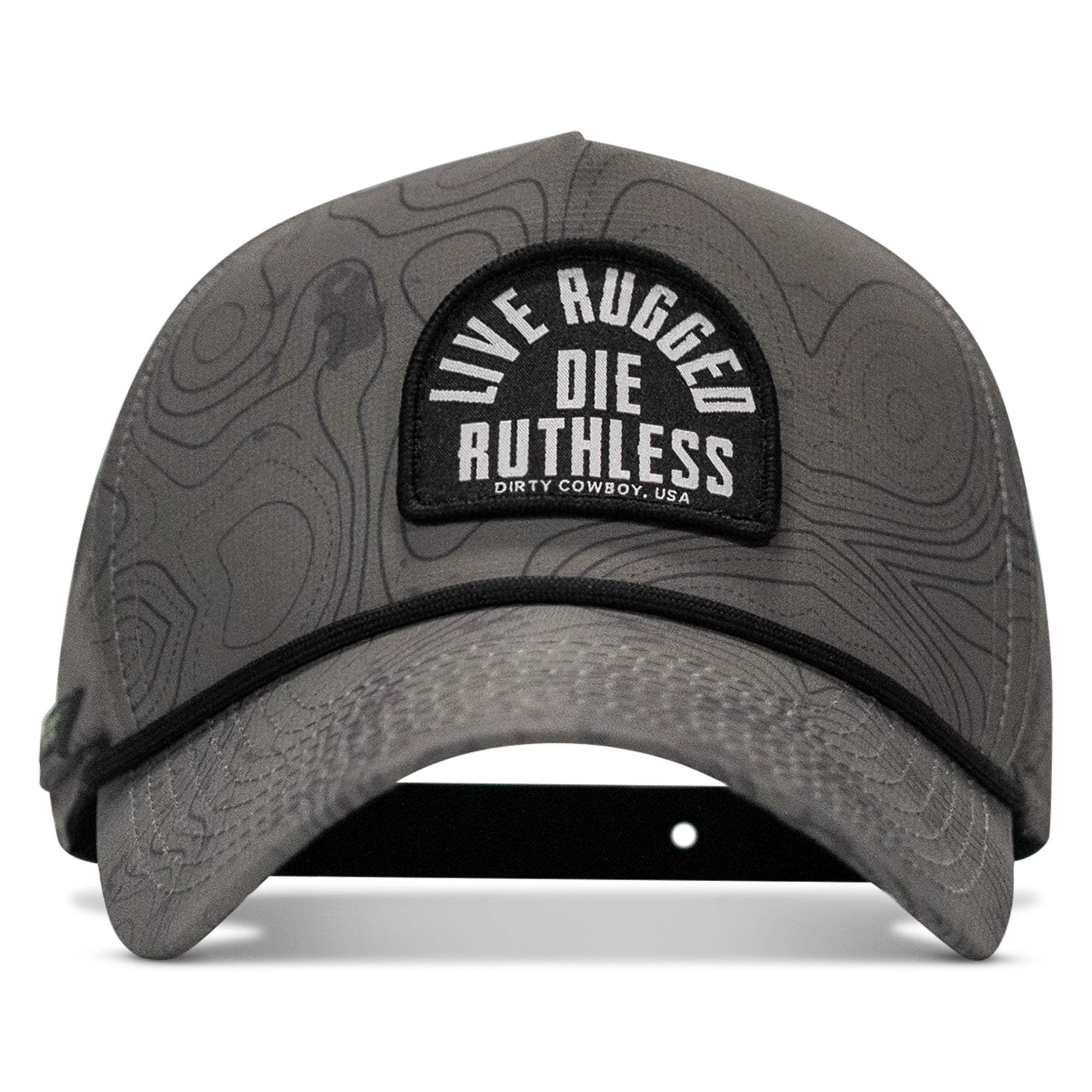 Live Rugged. Die Ruthless Patch Weekender Snapback - DIRTY COWBOY USA - Flyclothing LLC
