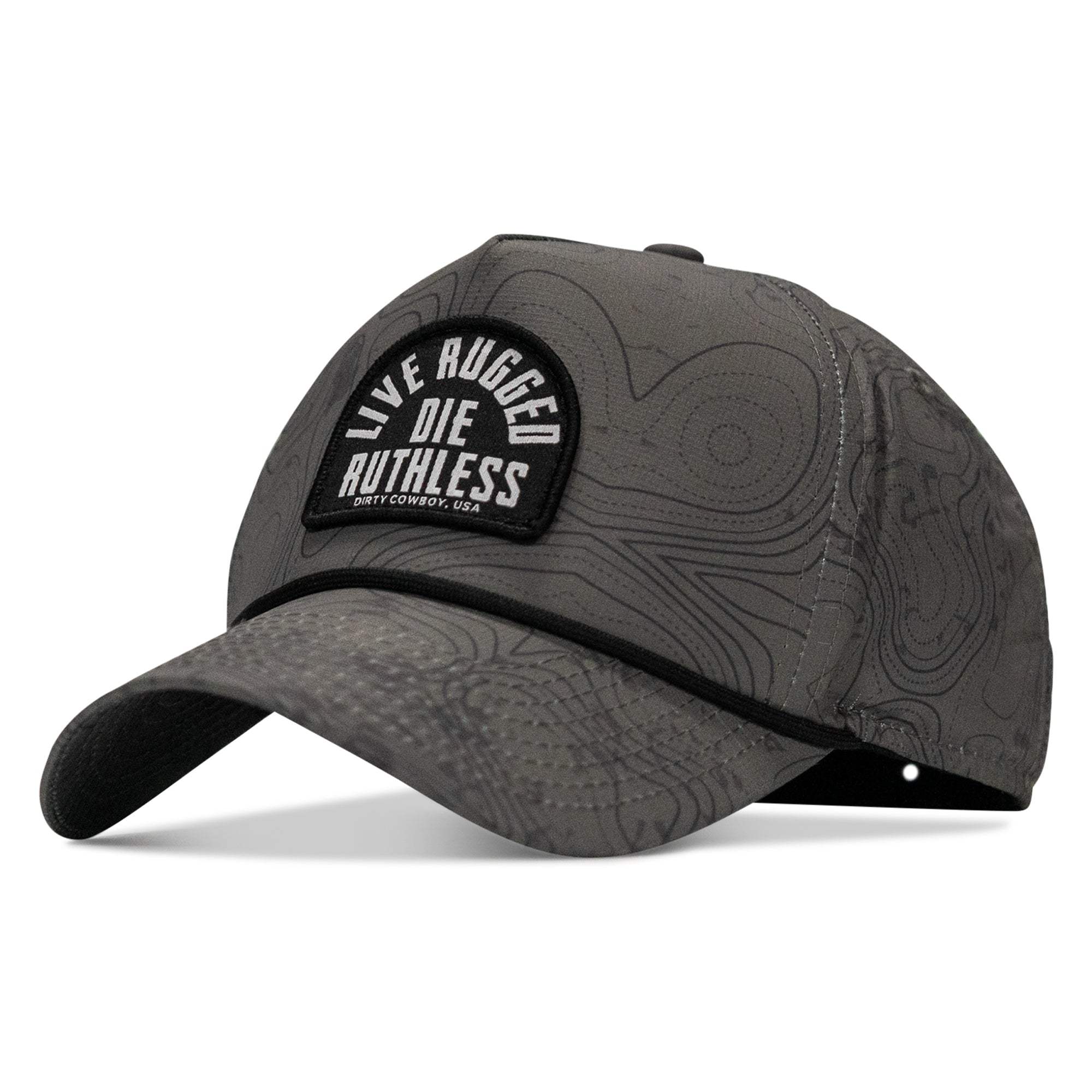 Live Rugged. Die Ruthless Patch Weekender Snapback - DIRTY COWBOY USA - Flyclothing LLC