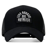 Live Rugged. Die Ruthless Patch Snapback Hat - DIRTY COWBOY USA - Flyclothing LLC