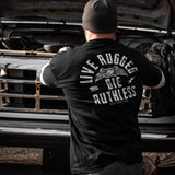 Live Rugged Die Ruthless Men's T-Shirt - DIRTY COWBOY USA - Flyclothing LLC