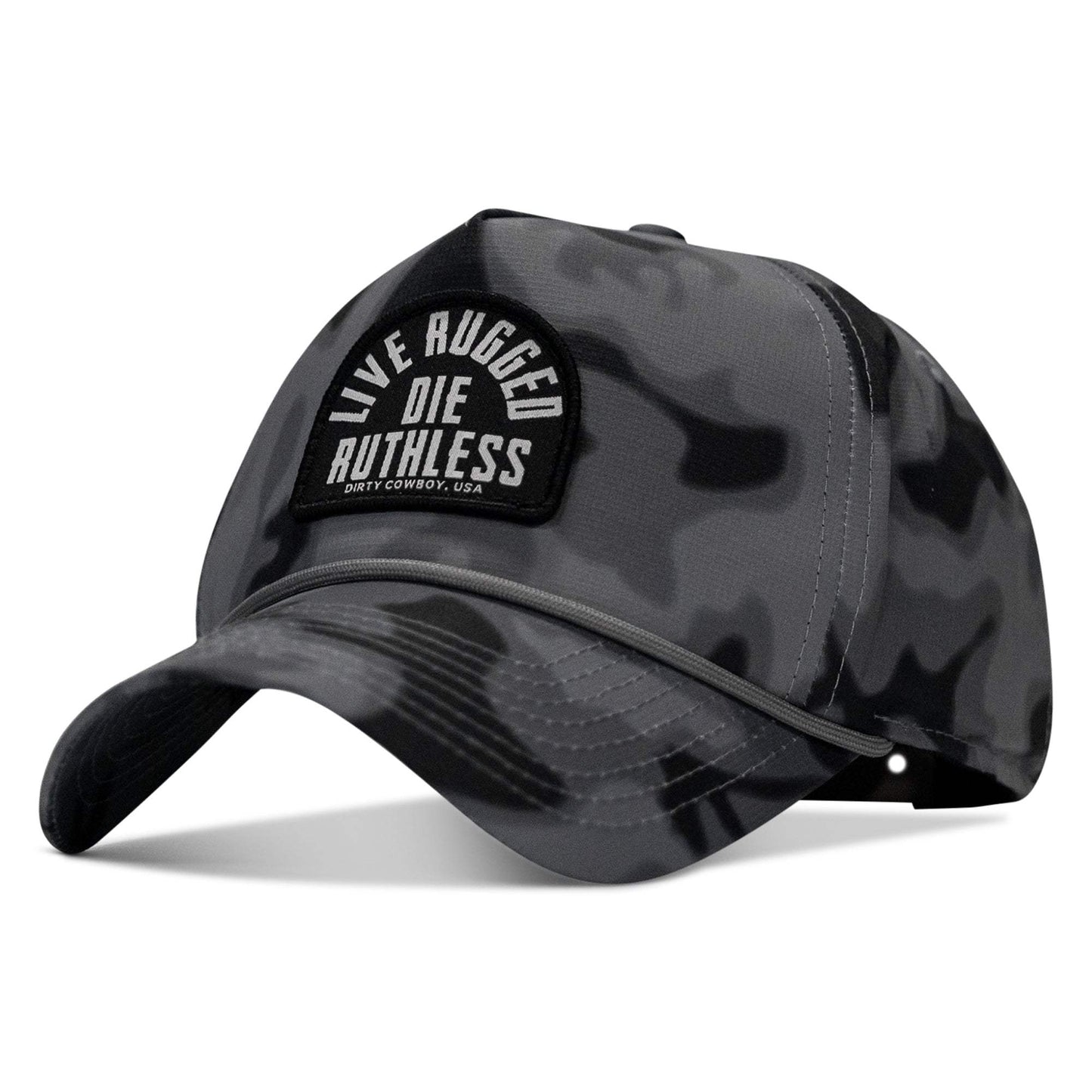 Live Rugged. Die Ruthless Patch Weekender Snapback - DIRTY COWBOY USA - Flyclothing LLC